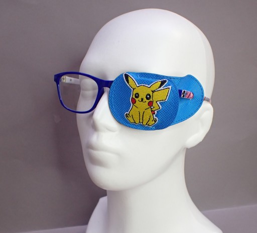 OBTURÁTOR SKLENENÝ KRYT M MODRÝ - 1KS PIKACHU