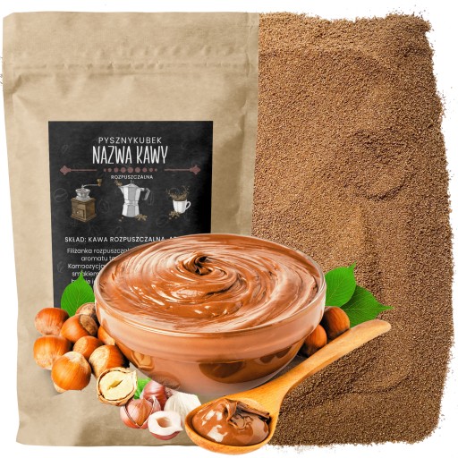 INSTANTNÁ káva, ochutená, ORECHOVÁ KRÉMOVÁ, 100g