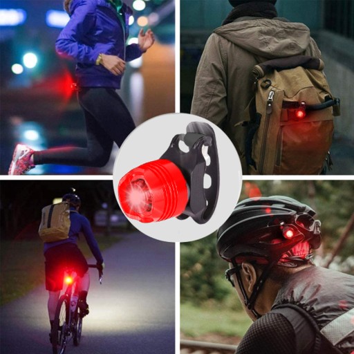 BIKE SVETLÁ LED CYKLISTICKÁ LAMPA PREDNÁ ZADNÁ 2KS