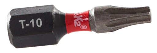 Nárazový hrot bitu pre skrutkovač K2 Impact TX10 TORX T-10 S2 25mm