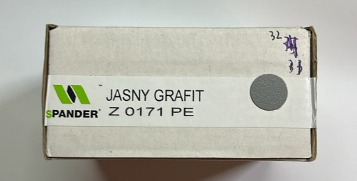 Kronospan K - 0171 PE svetlografitová nábytková zátka