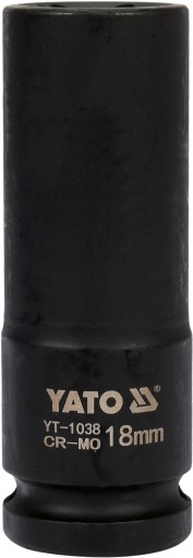 Dlhá rázová objímka hlboká 1/2'' 18mm YATO