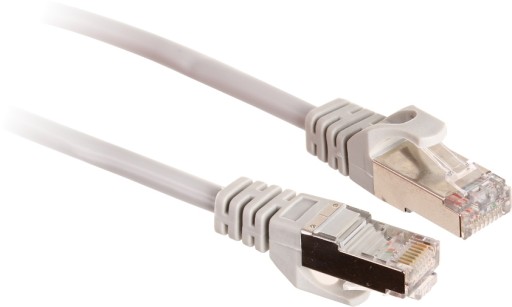 PATCHCORD GETFORT TWISTED PAIR CAT.5E FTP 3m šedá