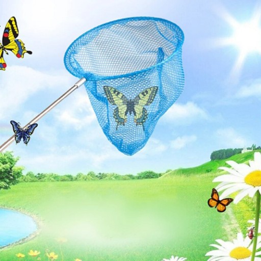 TELESKOPICKÁ SIEŤ NA LOV NA MOTÝLY