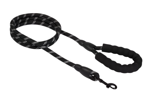 Vodítko pre psa, REFLEXNÉ, tradičné, ELASTICKÉ LANO, 1,5 m