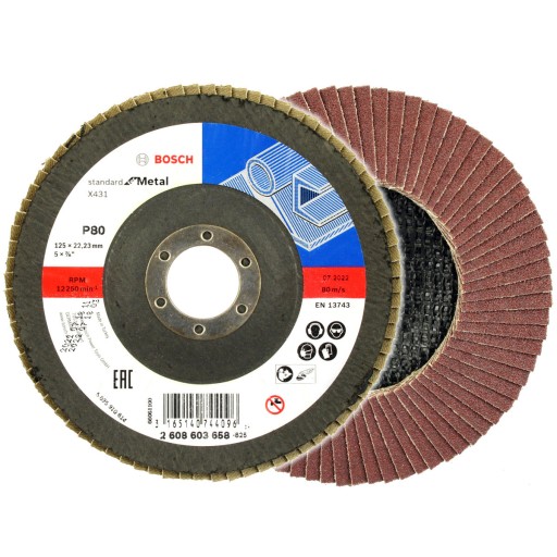BOSCH KOTOUČ KLAPKA 125mm GR.80 NA KOV