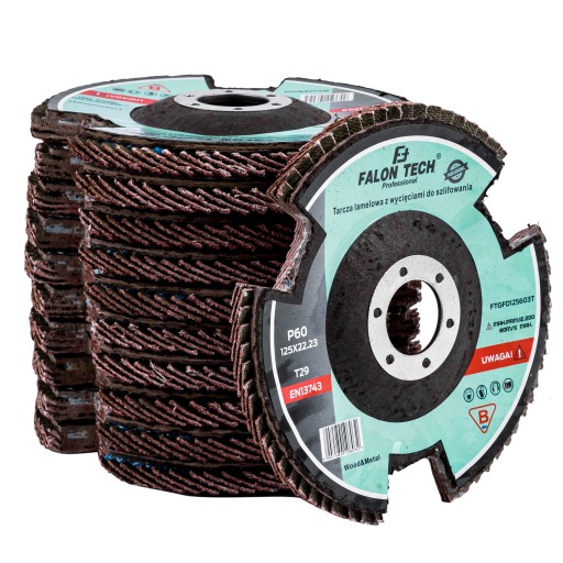 KLAPKOVÝ BRÚSNY KOTÚČ 125MM P60