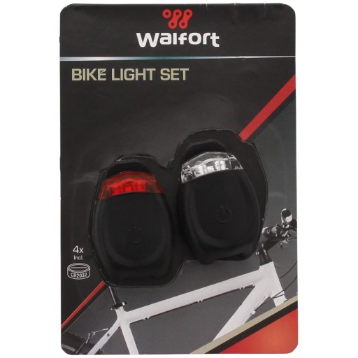 SET LED OSVETLENIA PRE BICYKEL PREDNÉ A ZADNÉ
