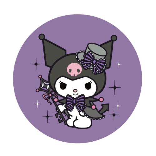 Špendlík Sanrio Kuromi Kawaii 58 mm