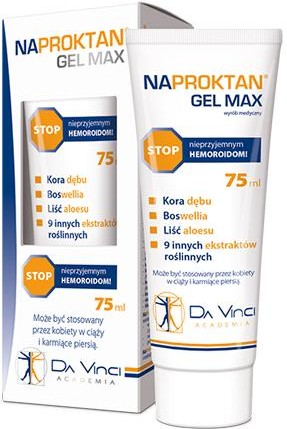 NAPROKTAN GEL Max gél na hemoroidy 75 ml