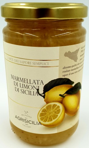 Citrónový džem originál Sicília FLAVOURS OF SICILY