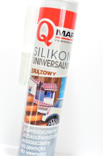 Qmar UNIVERSAL silikón hnedý 300ml