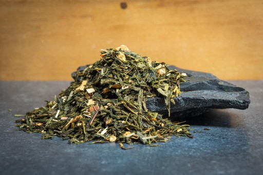 ZELENÝ ČAJ SENCHA ZÁZVOR S CITRÓNOM (50g)