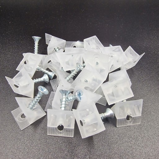 100x Stabilizátor zadnej steny so skrutkou 3,5x20mm