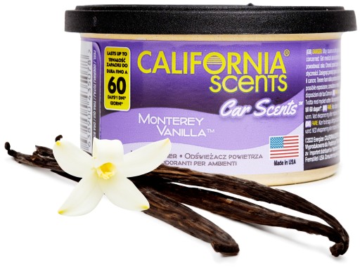 CALIFORNIA Scents MONTEREY VANILKA VANILKA VÔŇA