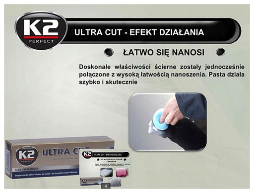 N3D46 K2 ULTRA REZ PRE EFEKTÍVNE ODSTRÁNENIE ŠKRABANCIÍ 100G 951 K002