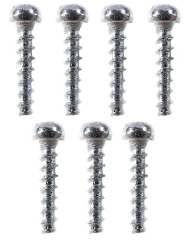7X STRIEBORNÁ TORX SKRUTKA T8 PADA XBOX SÉRIE X S