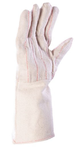 Ochranné, tepelne izolované bavlnené pracovné rukavice, 13 cm, TERMO