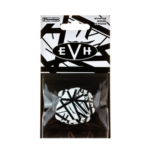 Gitarový Pick 0,6 mm Dunlop EVHP03 biely