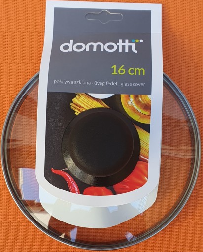 SKLENENÉ viečko, VZDUCH, DOMOTTI 16 CM