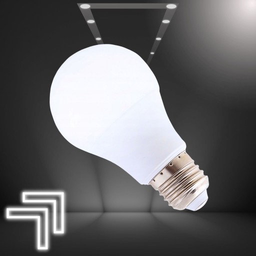 LED ŽIAROVKA E27 A60 8W = 70W TEPLÁ FARBA 2700K DO OBÝVAČKY SPÁLŇA