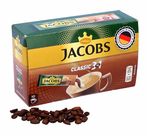 Káva Jacobs vo vrecúškach 3v1 / 10 x 18 g