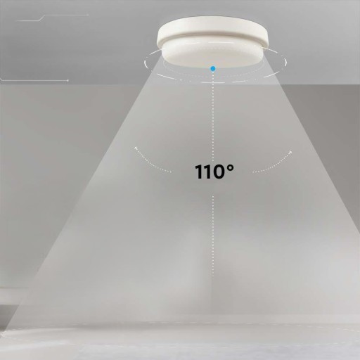 V-TAC stropné svietidlo 12W LED Okrúhle 151x38mm IP54 VT-8095 4000K 1160lm