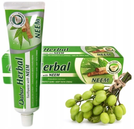 Pasta na odstraňovanie zubného kameňa NATURAL FLUORIDE FREE HERBAL DABUR 100ml