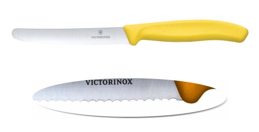 Victorinox 6.7836.L118, univerzálny nôž, zúbkovaná čepeľ 11cm Swiss Classic
