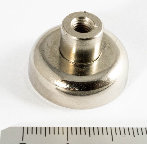 NEODYMIOVÝ MAGNET 27kg N42 RÚČKA so závitom M5