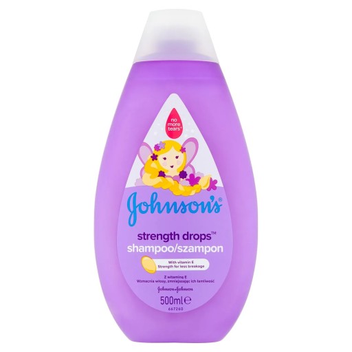 JOHNSON'S Baby Strength Drops detský šampón 500ml