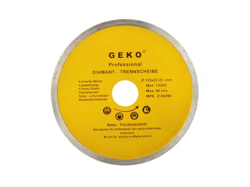 Diamantový kotúč 125mm GEKO G00241
