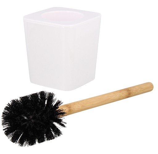 ZÁSOBNÍK ČIERNEHO BAMBUSOVÉHO MYDLA 17CM PLASTOVÝ ODOLNÝ KAPACITA 350 ML