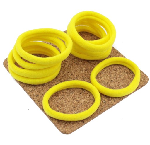 VLASY LYCRA STRONG YELLOW FLUO 10 KS SET