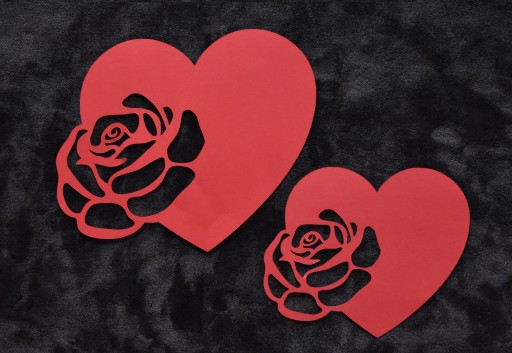 Srdiečko Babička Deň matiek Škola výzdoby na Valentína