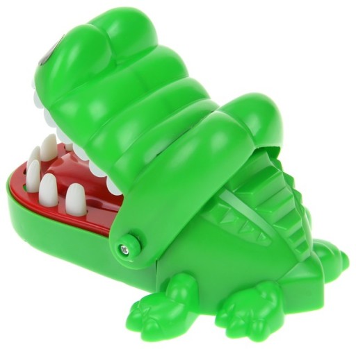 Arkádová hra Crocodile Caiman u zubára Sick Tooth pre rodinné deti