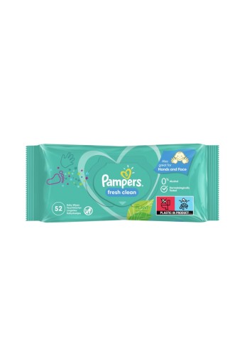 Pampers Fresh Clean obrúsky 52 ks