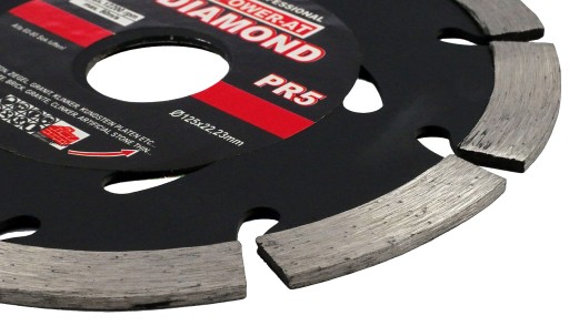 DIAMANTOVÝ DISK BETÓNOVÁ SEGMENTOVÁ KOCKA 125 mm