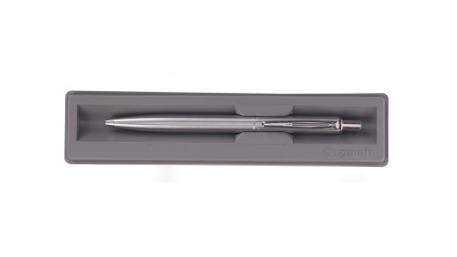 ZENITH automatické elegantné guľôčkové pero Silver 0,8