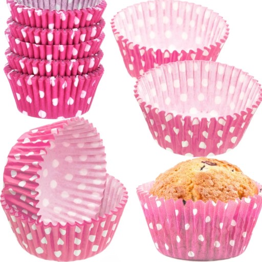 Formičky PAPIEROVÁ FORMA NA MUFFINY OKINÁ NA PEČENIE MUFFÍN 200 ks
