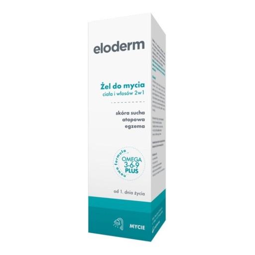 Eloderm Gél na umývanie atopickej pokožky - 200 ml