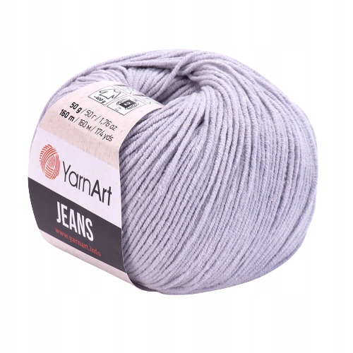 Oceľová priadza YarnArt Jeans 80 50g/160m