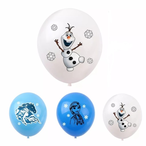 SADA BALÓNOV ELSA FROZEN OLAF FROZEN 6 KS