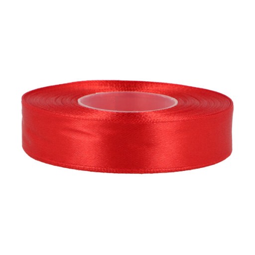 ČERVENÁ SATÉNOVÁ STUHA 18mm polimex 3078