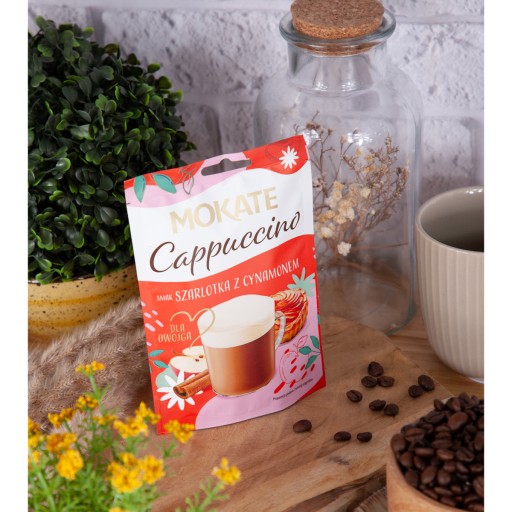 Káva Mokate Cappuccino Jablkový koláč a škorica 2x 40g