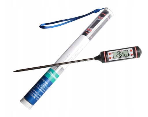 DIGITÁLNY LCD KUCHYŇSKÝ TEPLOMER SONDA NA MÄSO VÍNO