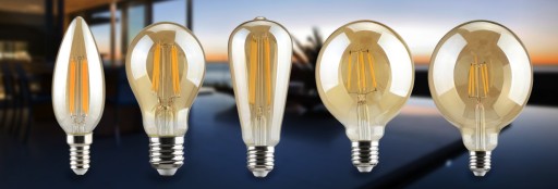 LED E27 12W Edison retro dekoratívna vláknová žiarovka