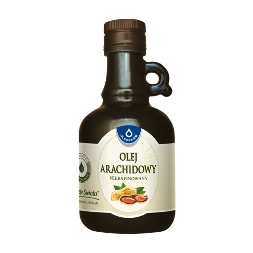 Arašidový olej nerafinovaný 250 ml OLEOFARM