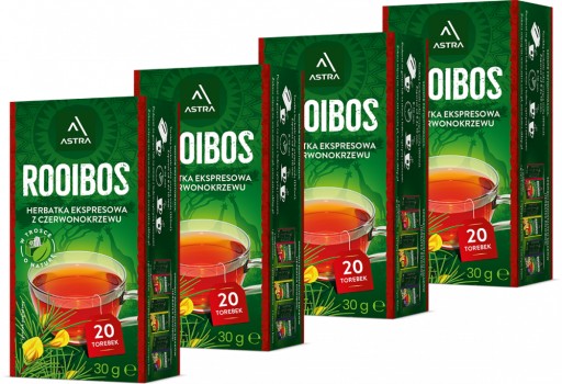 Astra červený čaj Rooibos 80 sáčkov 1,5g