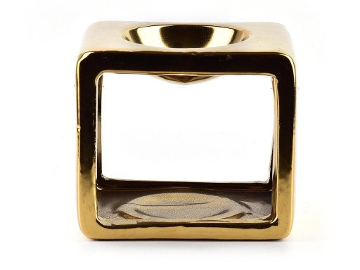 Voňavý olejový krb Vosk AROMATERAPIA oleje GOLD GLAMOUR 8,5 cm